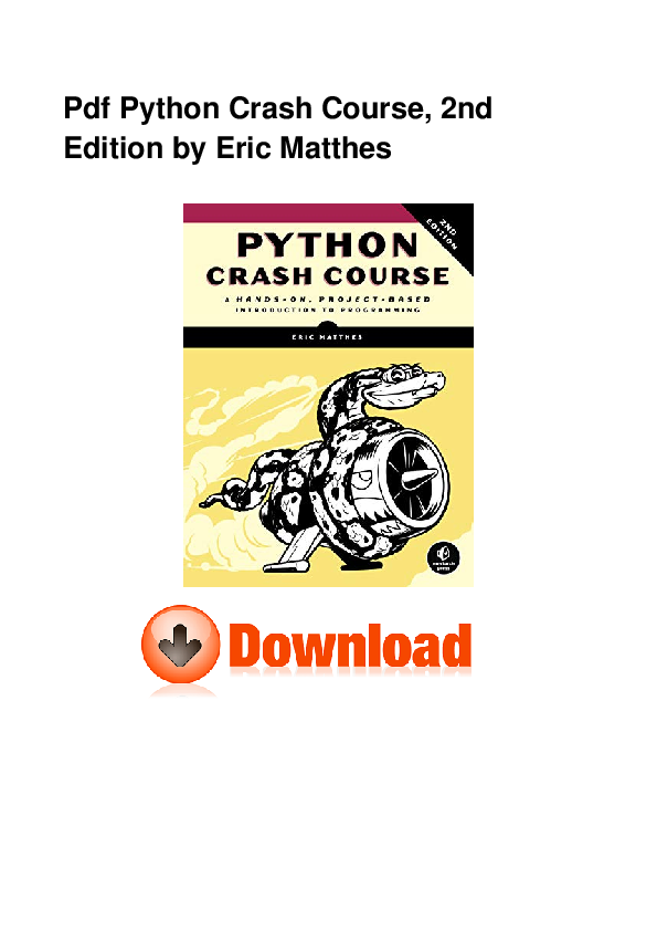python for beginners free pdf